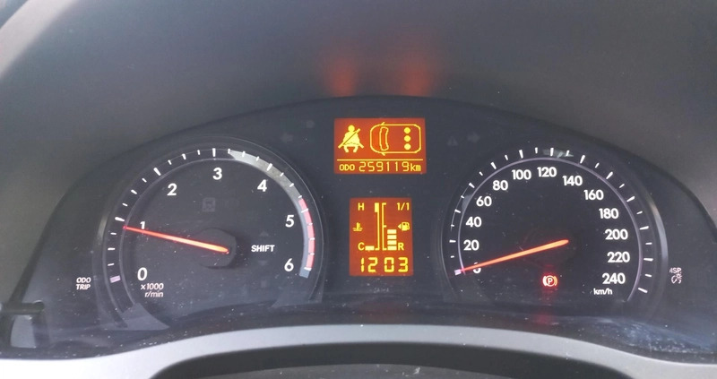 Toyota Avensis cena 26900 przebieg: 259120, rok produkcji 2012 z Sierpc małe 379